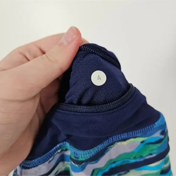 Lululemon Seven Wonders Multi Hero Blue Speed Shorts 4